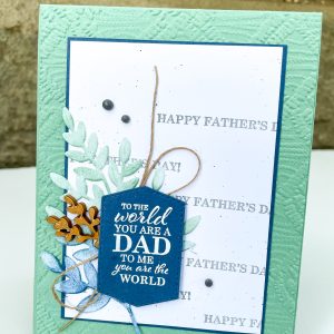 Handmade Father's Day Card Cover