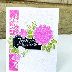 Handmade Thank You Card Front