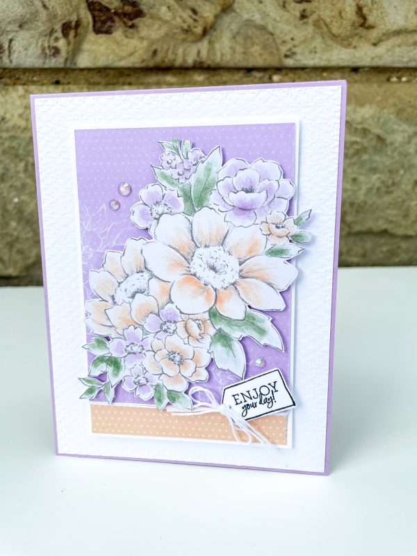 Handmade Enjoy Your Day Card Front